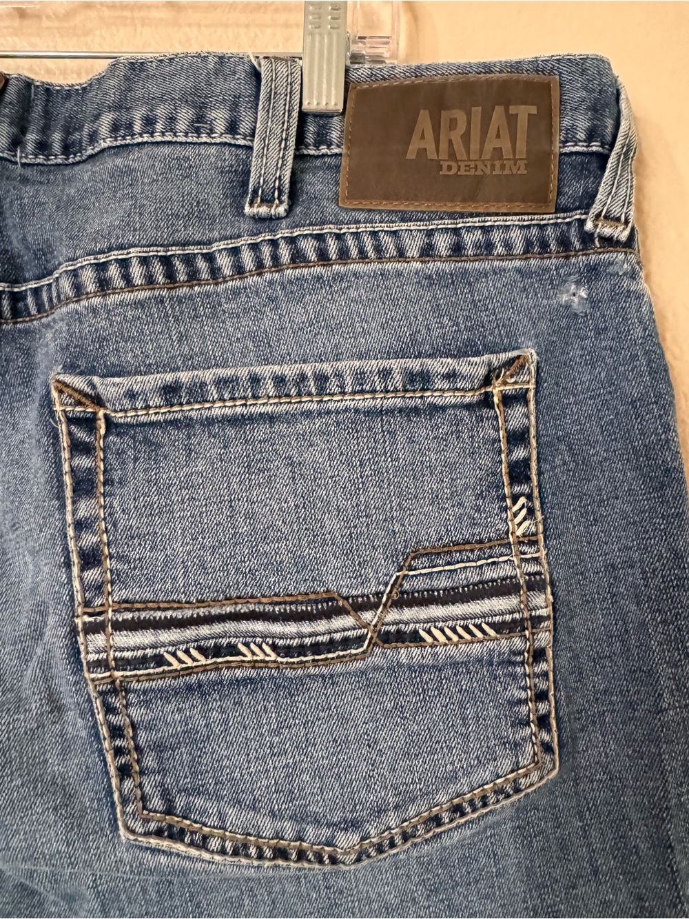 Ariat Men's M5 Stillwell Straight Leg Jeans 42 x 32 Fargo Wash - Picture 5 of 9